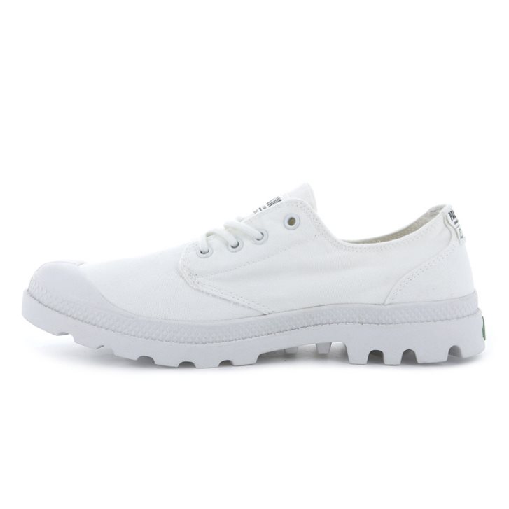 Palladium Pampa OX Organic Oxford Schoenen Dames Wit | NL 58HRXCF